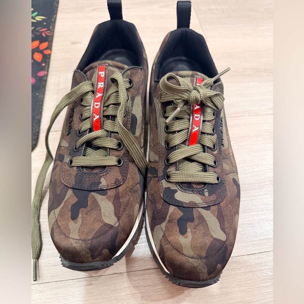 **SOLD**Prada Camo Sneakers